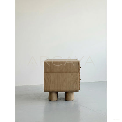 Oak Nightstand Zhuju - scene