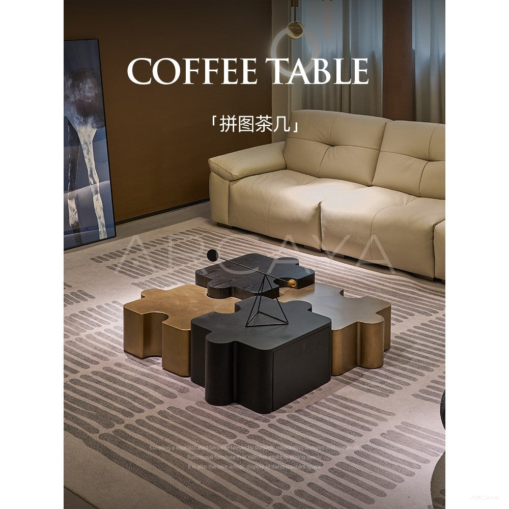 Puzzle Coffee Table in detail