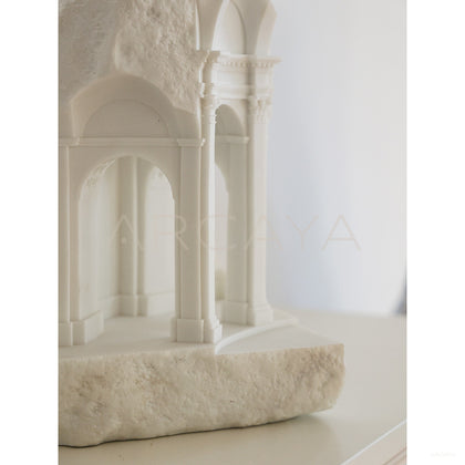 Gothic Arch Ruin Sculpture - scene