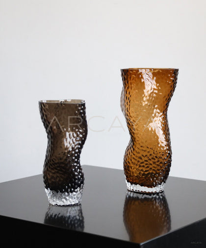 Modern Minimalist Glass Vase New Home - scene