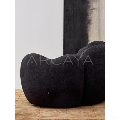 Nian Black Sofa - scene