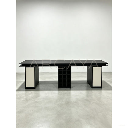 Dining Table Wine Cabinet Two In One - scene