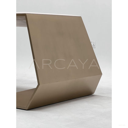 Geometric Irregular Executive Desk - scene