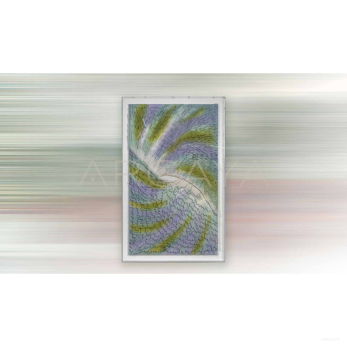 Mixed Media Wall Art 2411G0100 in detail