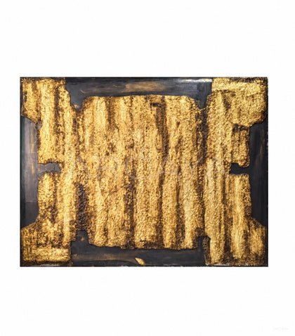 Wood Carving Hand Painted Wall Art - scene