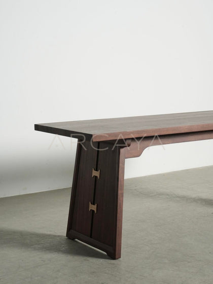 New Chinese Mortise Tenon Tea Table - detail