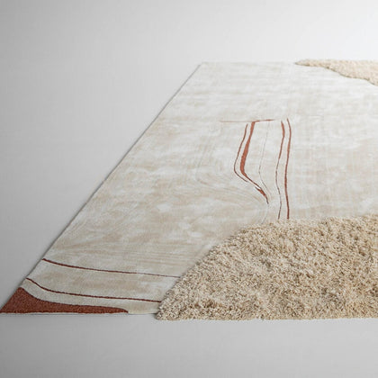 Stone Moss Nature Rug - scene