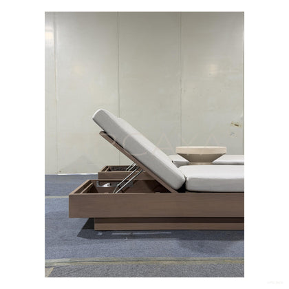 Maya Floating Outdoor Lounger - scene