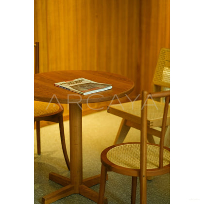 Solid Wood Bar Counter — Storage - scene