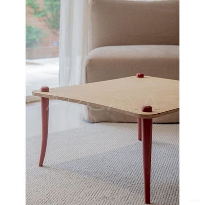 Luoli Red Coffee Table - scene