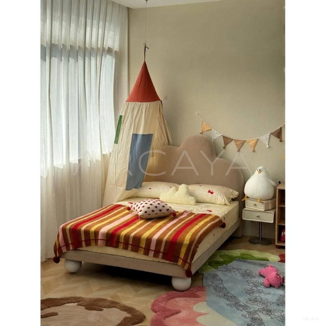 Jeaek Cloud Kids Bed in detail