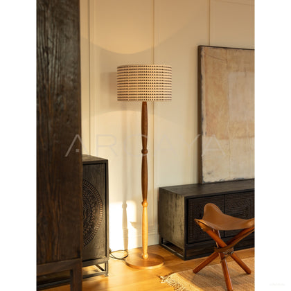 Mid Century Floor Lamp - scene
