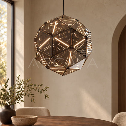 Prism Globe Pendant Light 95373 - main
