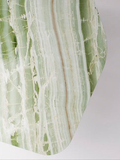 Yiduo Jade Shadow Dining Table - detail