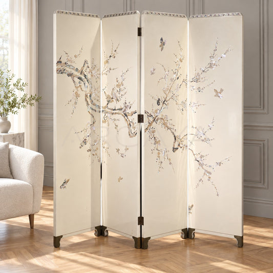 Mother Of Pearl French Chinoiserie Screen - main