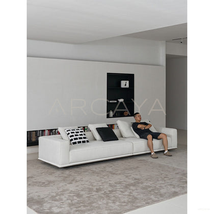 Large Minimalist Sofa - scene