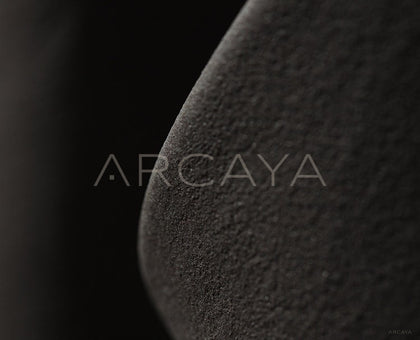 Black Jingdezhen Wide Mouth Ceramic Vase - scene