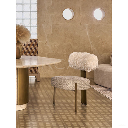 Four Seasons Pink Jade Dining Table - scene