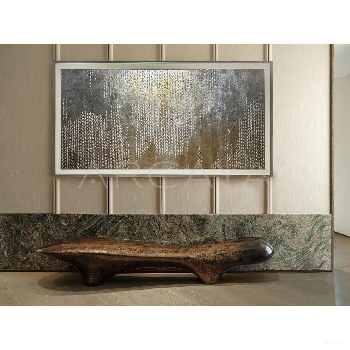 Shell Mother Of Pearl Wall Art in detail