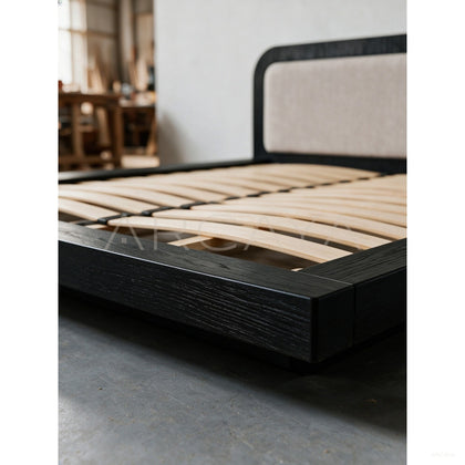 Iva Wabi Sabi Solid Wood Bed - scene