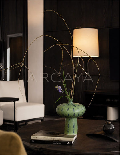 Dadan Green Spot Ceramic Vase - scene