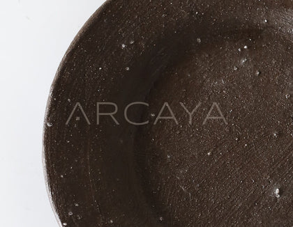 Amu Collab Vintage Stoneware Dessert Plate - scene
