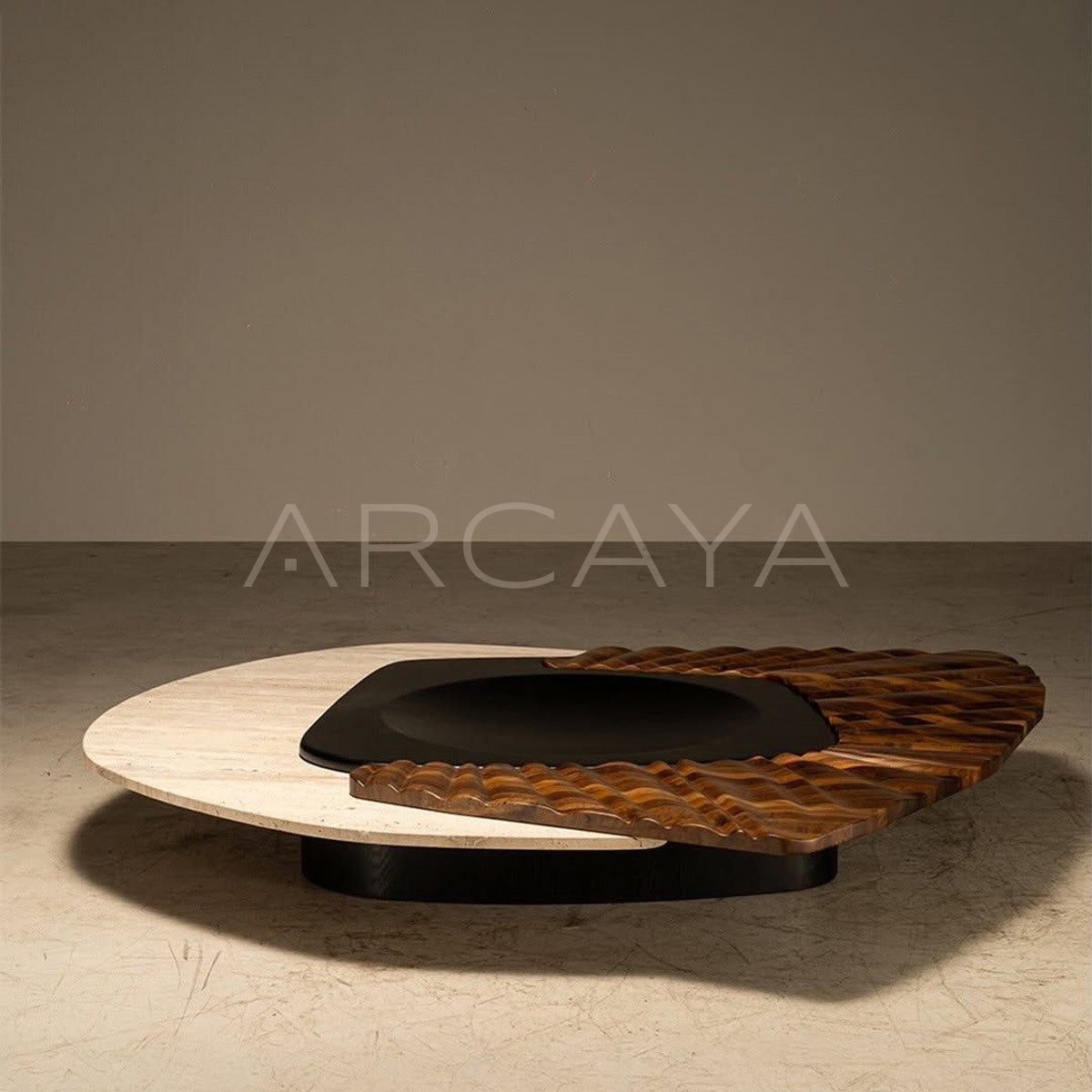 Mara Mixed Material Coffee Table - main