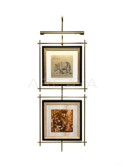 Metal Frame Wall Art Pairing - scene