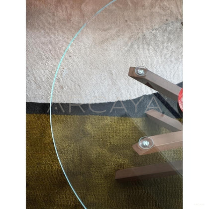 Jeaek Star Round Coffee Table - scene