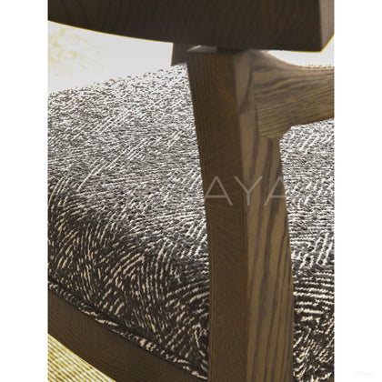 Oak Smoked Light Brushed Dining Chair - scene