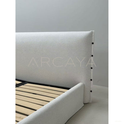 Designer Fabric Bed - scene