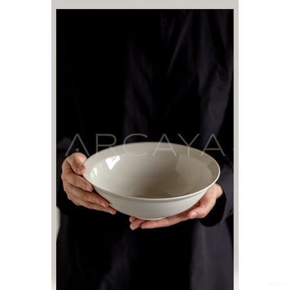 Sunxun Collab Minimalist Plain Conical Bowl - scene