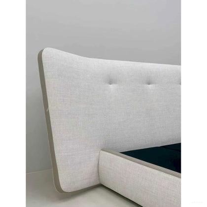 Levo Wide Headboard Bed - scene