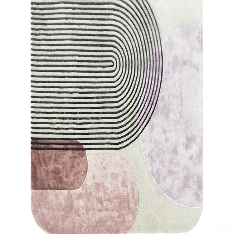Custom Hand Tufted Rug Dsm P048 C04 in detail