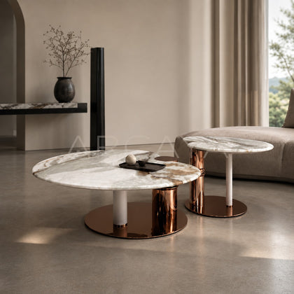 Daze Artistic Stone Coffee Table Set - main