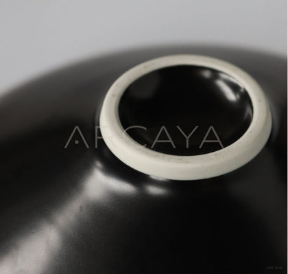 Two Tone Glaze Conical Salad Bowl - scene