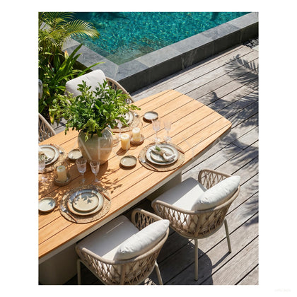 Outdoor Dining Table Durable - scene
