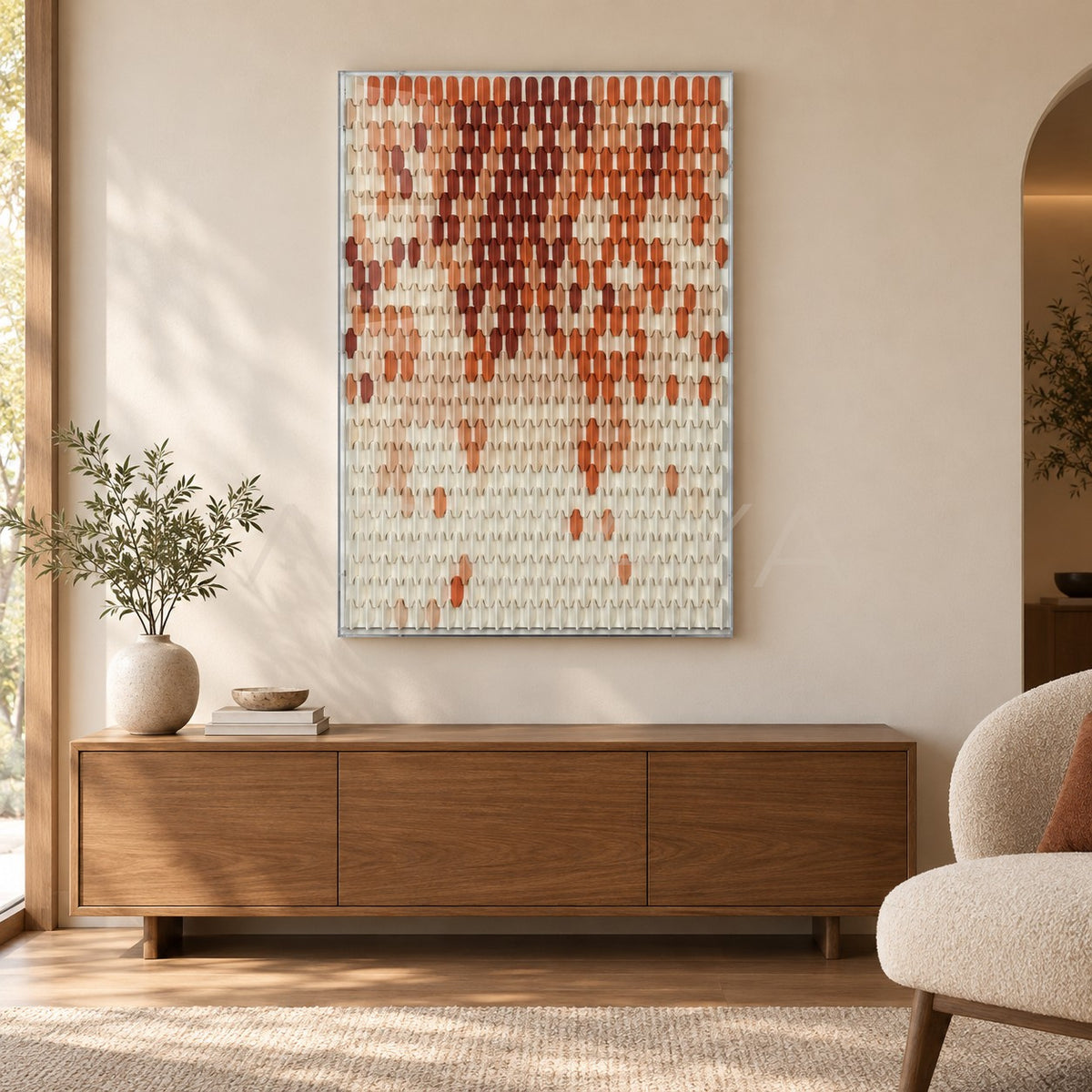 Mixed Media Wall Art 2503H0073 - main