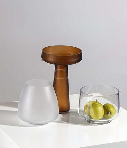 Vintage Glass Hydroponic Vase - photo