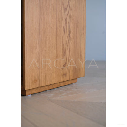 Moku Solid Wood Cabinet - scene
