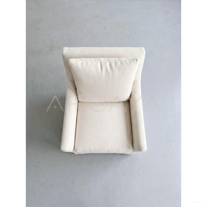 Cotton Linen Cloud Sofa - scene