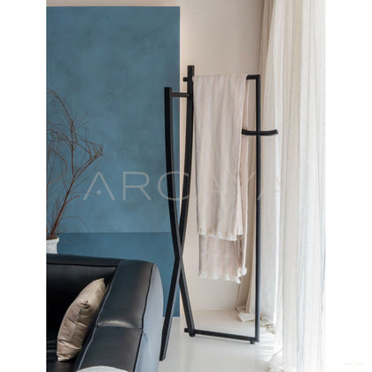 Haozi Woven Clothes Rack — Coat Racks - scene