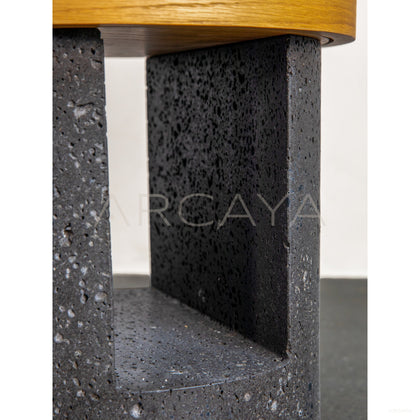 Round Side Table - scene