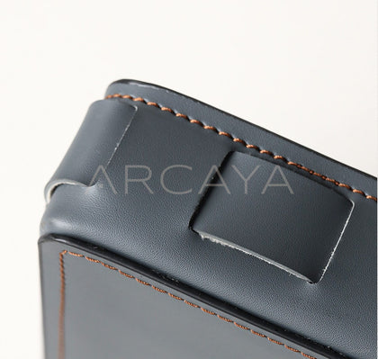 Handwoven Leather Aroma Storage Tray - scene