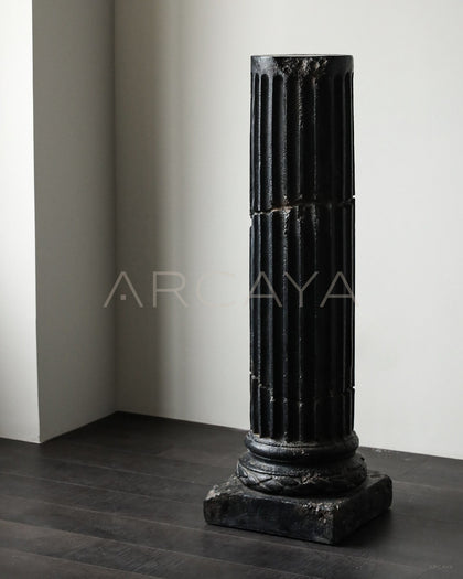 Mid Century Roman Column Pedestal - scene