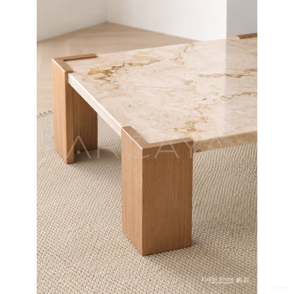 Persian White Jade Coffee Table - scene