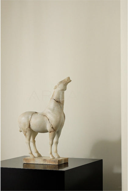 Horse Ornament Vintage - scene