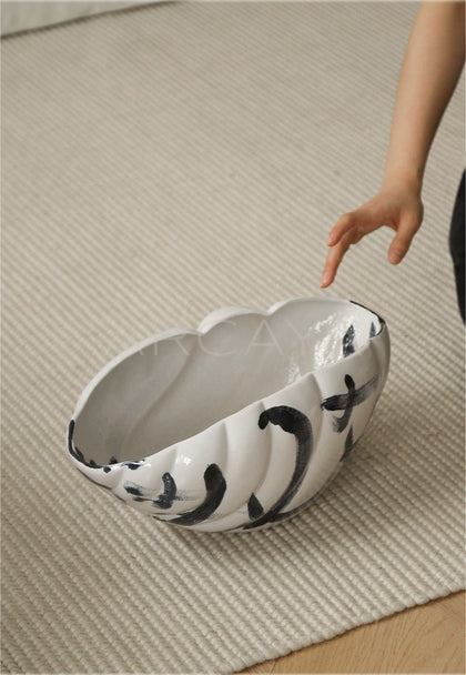 New Chinese Jingdezhen Song Aesthetic Planter Vase - scene