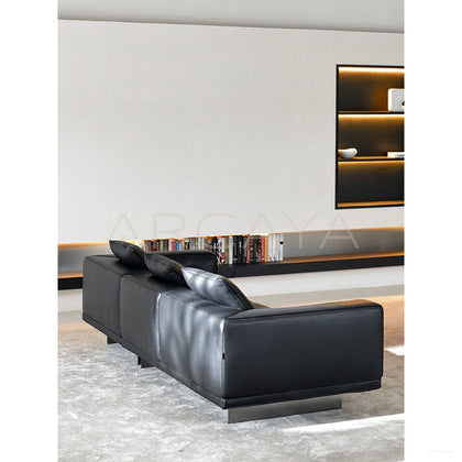 Dylan Straight Sofa Small Space - scene