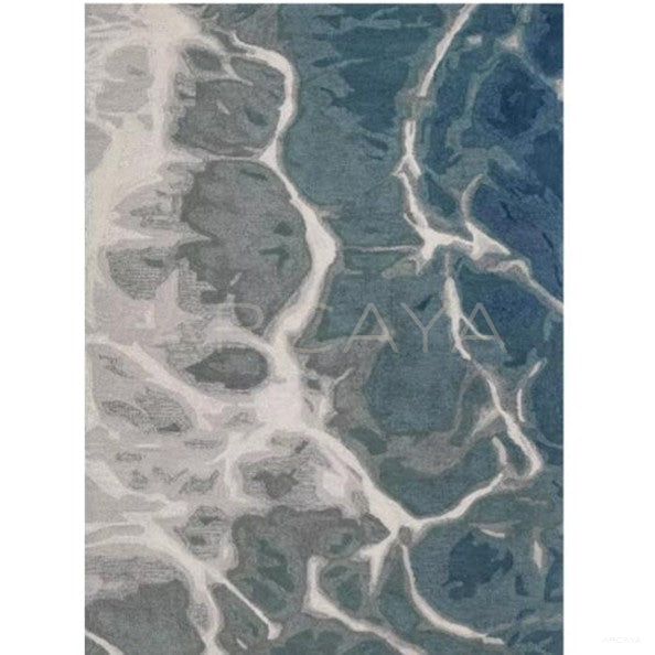 Custom Hand Tufted Rug Dsm P064 G32 in detail